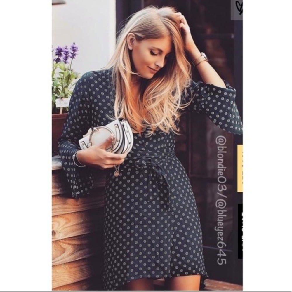 Faithful the Brand Goldstein wrap dress US 6 AU 10 - Picture 2 of 8